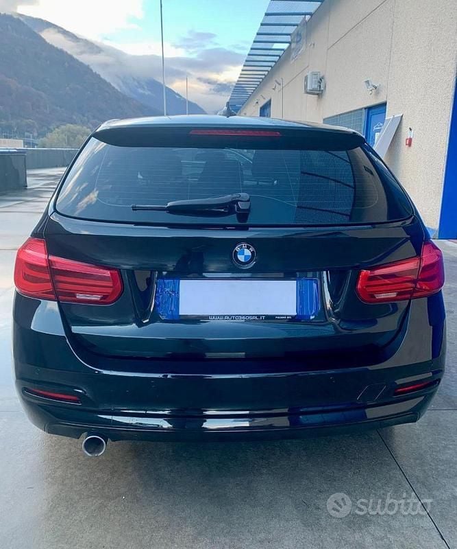 Usata BMW 318 Advantage 150 CV (110 kW) 2016 Nero metallizzato Station wagon