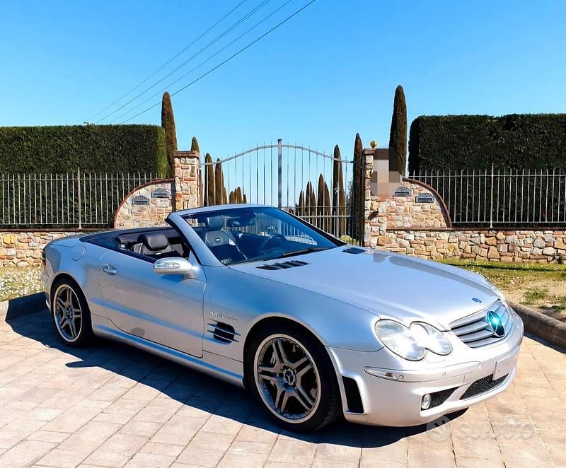 Usata Mercedes SL65 AMG AMG 2005 Grigio Cabrio
