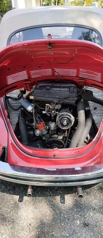 Usata VW Käfer 34 CV (25 kW) 1975 Rosso Cabrio