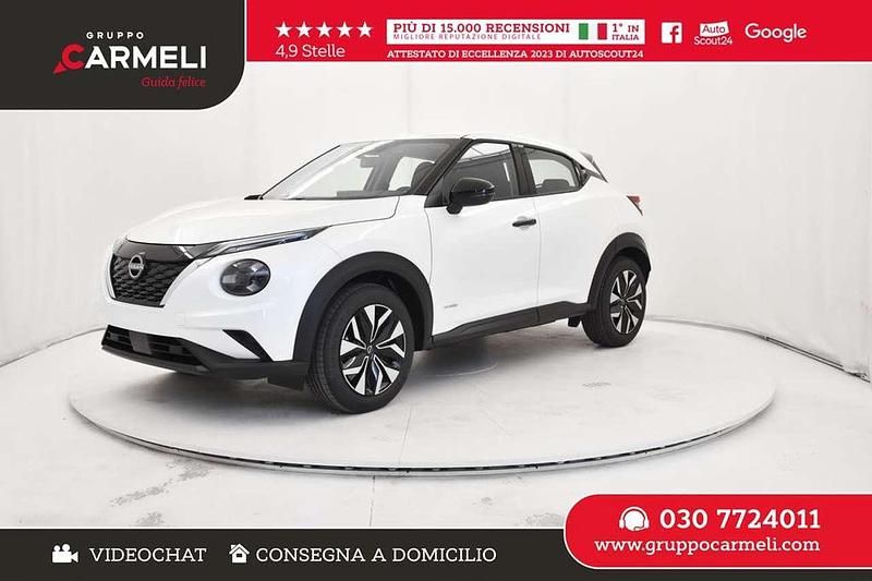 White pearl Nuova 2025 Nissan Juke Acenta SUV | 24.200 € (Cara) - Immagine 1/4