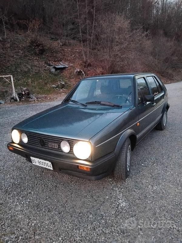 Usata VW Golf II GTD 1985 Utilitaria
