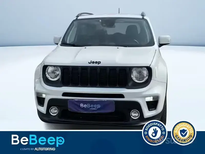 Usata Jeep Renegade 150 CV (110 kW) 2019 Bianco pastello SUV
