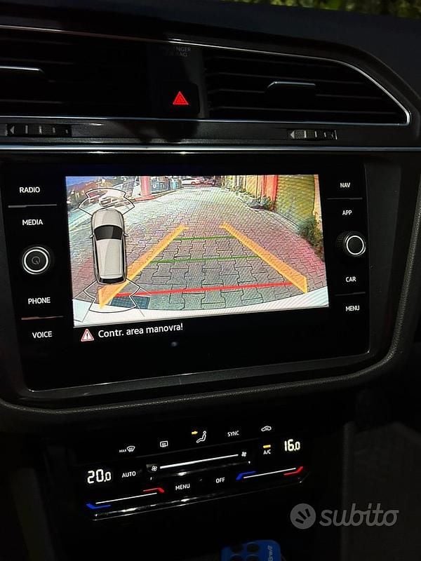 Usata VW Tiguan 150 CV (110 kW) 2022 Bianco SUV