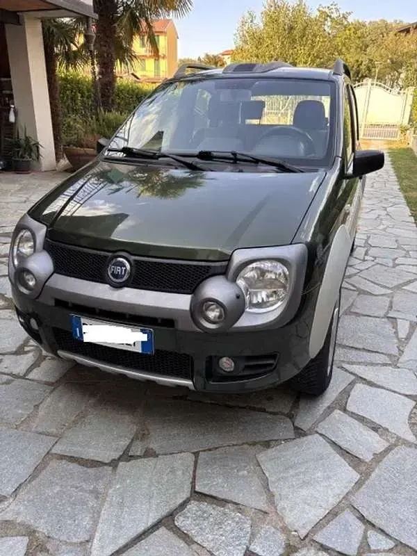 Usata Fiat Panda 4x4 Cross 69 CV (50 kW) 2006 Verde Utilitaria