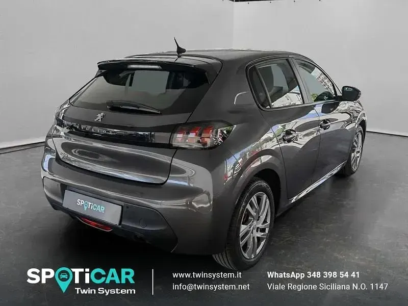 Usata Peugeot 208 Active 75 CV (55 kW) 2022 Grigio Utilitaria