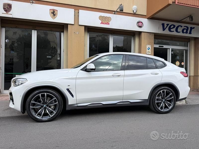 Usata BMW X4 M Sport 231 CV (169 kW) 2019 Bianco SUV