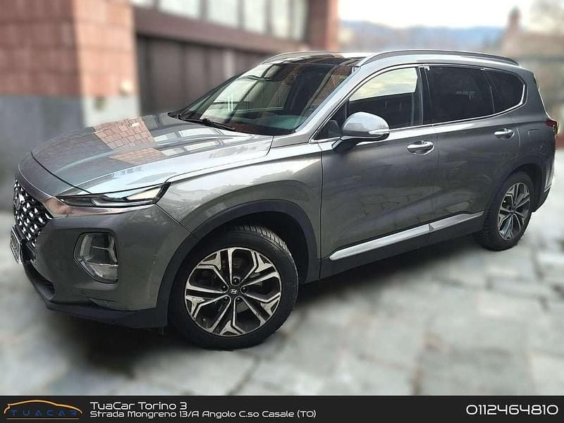 Usata Hyundai Santa Fe XPrime 200 CV (147 kW) 2019 Marrone SUV