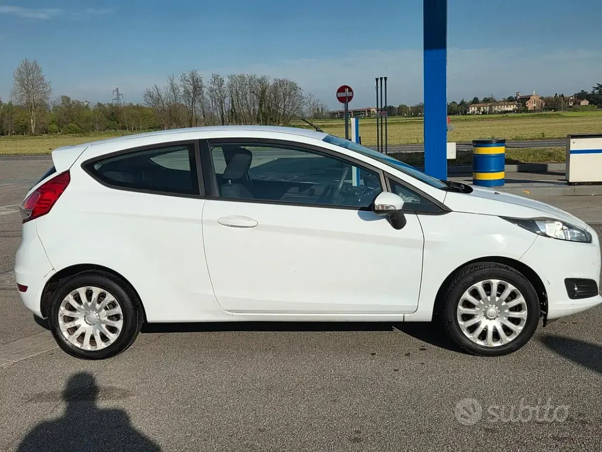 Usata Ford Fiesta Titanium 80 CV (58 kW) 2014 Bianco Utilitaria