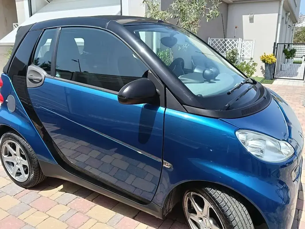 Usata Smart ForTwo Cabrio Passion 71 CV (52 kW) 2010 Blu/azzurro Cabrio