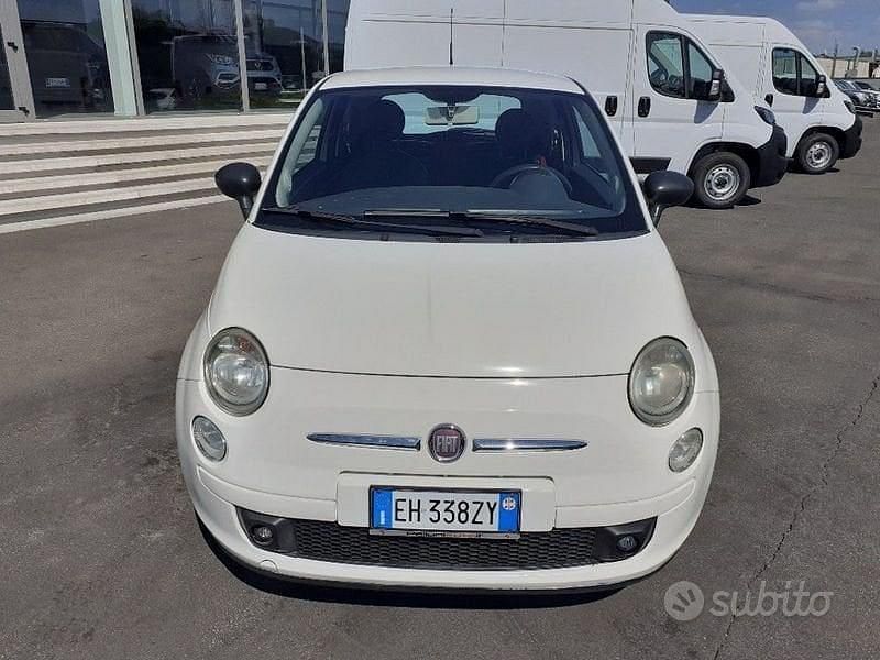 Usata Fiat 500 85 CV (62 kW) 2011 Bianco Berlina