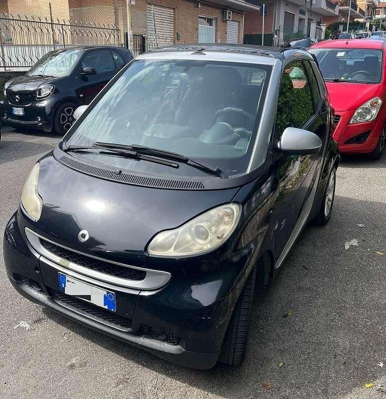 Usata Smart ForTwo Cabrio Passion 84 CV (61 kW) 2008 Nero Cabrio