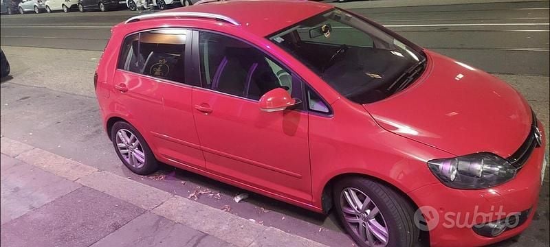 Usata VW Golf Plus 122 CV (89 kW) 2009 Rosso Monovolume