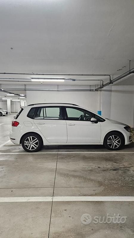 Usata VW Golf VII 110 CV (80 kW) 2015 Bianco Station wagon