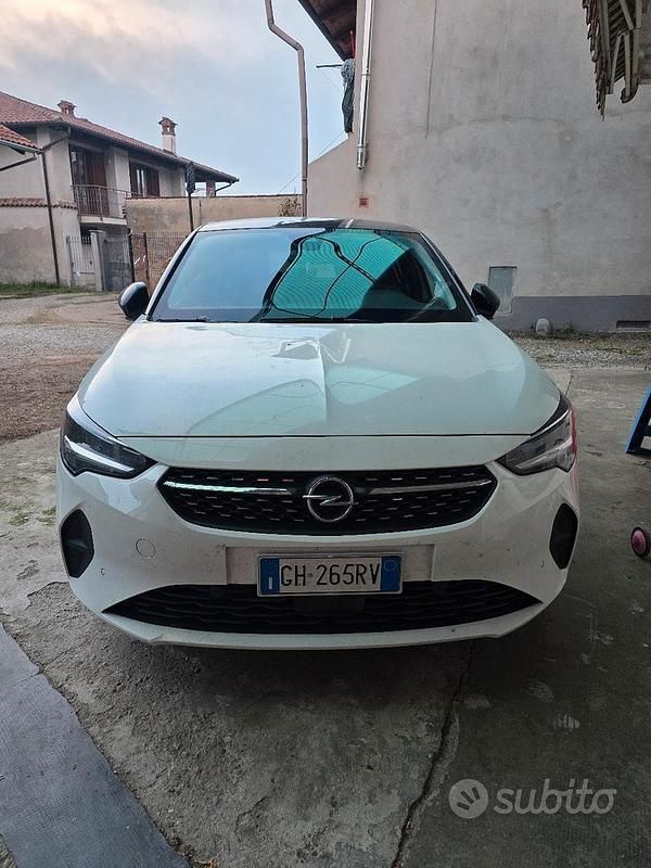 Usata Opel Corsa Elegance 100 CV (73 kW) 2022 Bianco Berlina