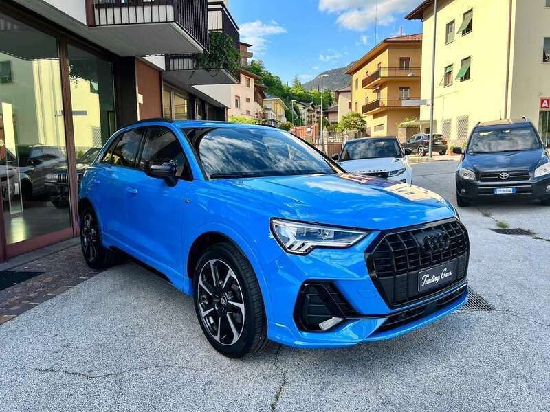 Usata Audi Q3 S-Line 150 CV (110 kW) 2019 Blu/azzurro SUV