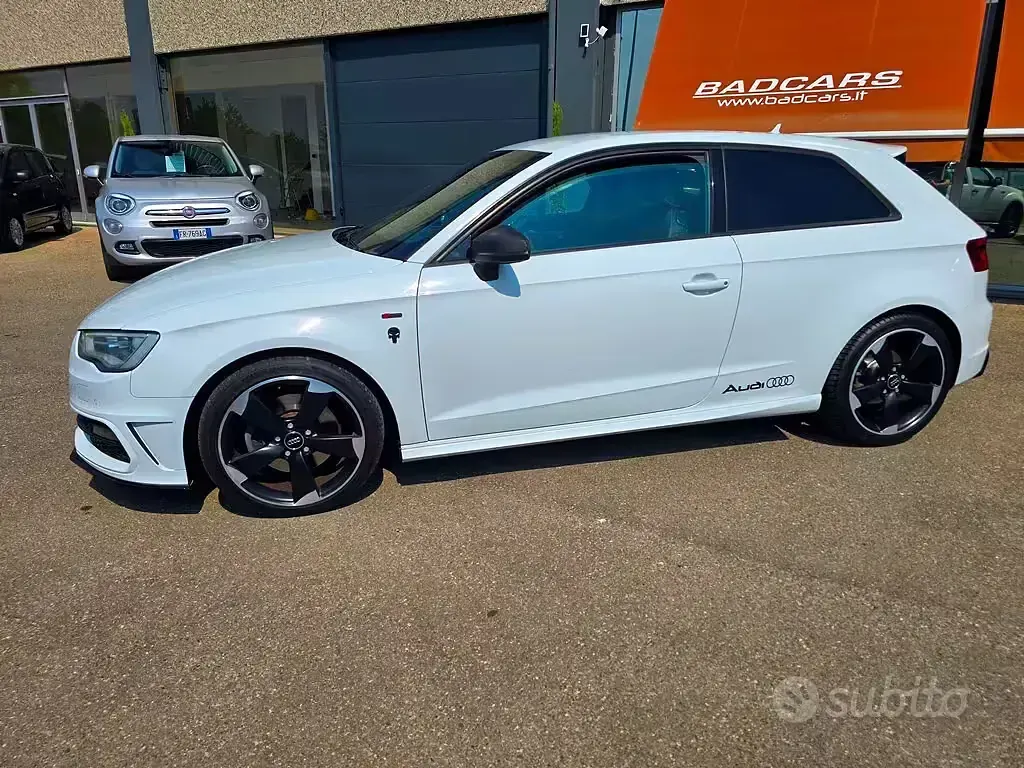 Usata Audi A3 S-Line 180 CV (132 kW) 2012 Bianco Utilitaria