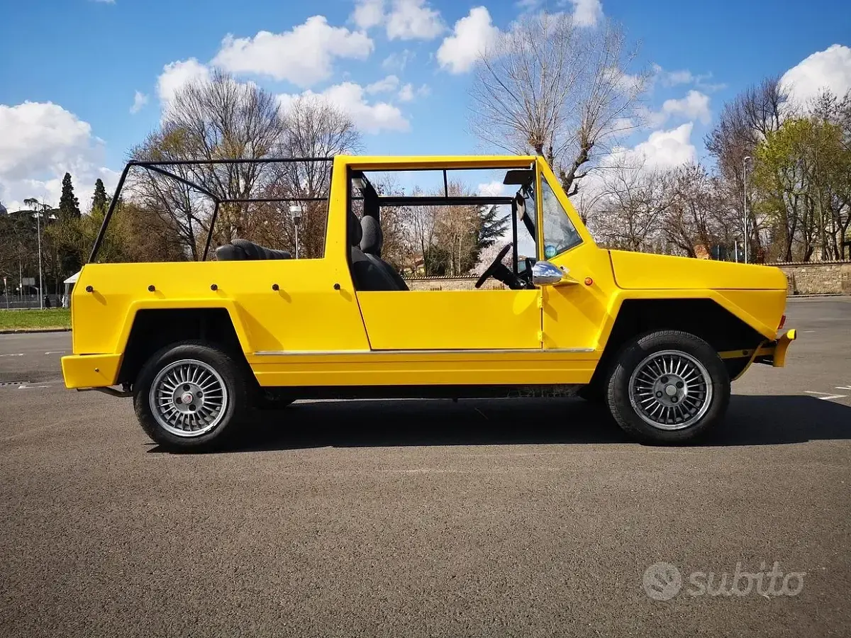 Usata Fiat 127 1970 Giallo Cabrio