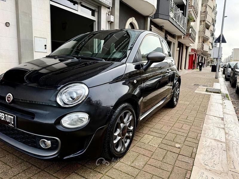 Usata Fiat 500 S 95 CV (69 kW) 2018 Nero Berlina