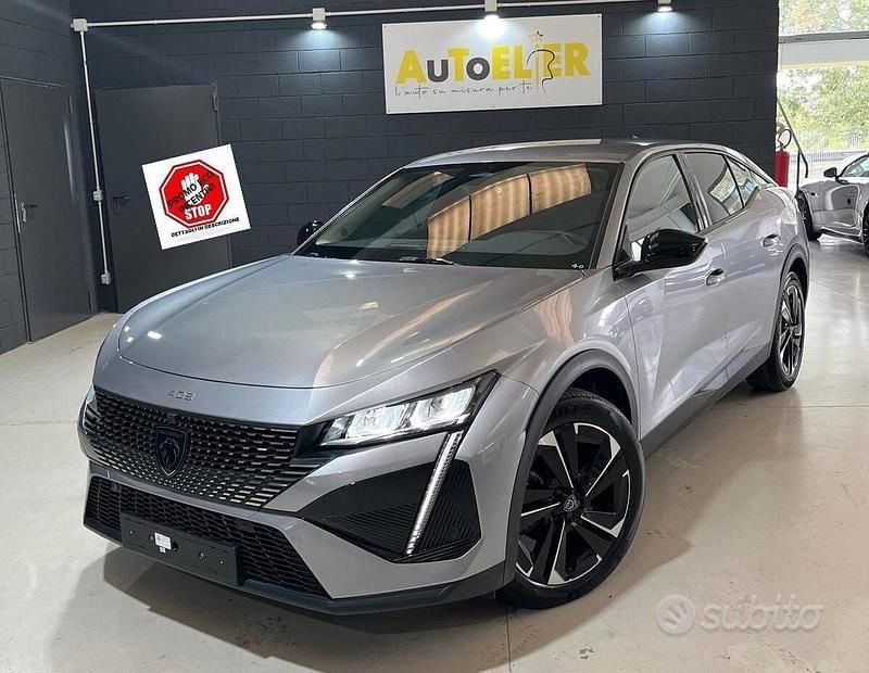Grigio Usata 2024 Peugeot 408 Allure Tre volumi | 21.600 € (Ottimo prezzo) - Immagine 1/3