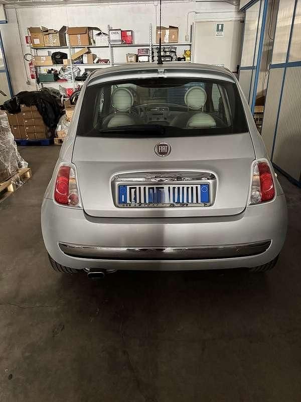 Usata Fiat 500 Lounge 69 CV (50 kW) 2011 Argento Utilitaria