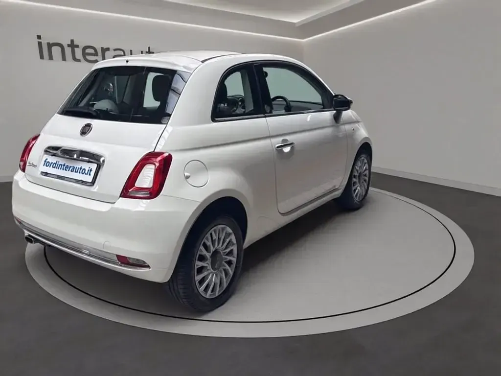 Usata Fiat 500 Lounge 69 CV (50 kW) 2019 Bianco Utilitaria