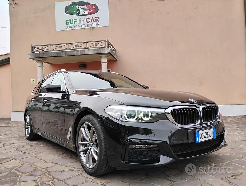 Usata BMW 520 M Sport 190 CV (139 kW) 2020 Nero Station wagon