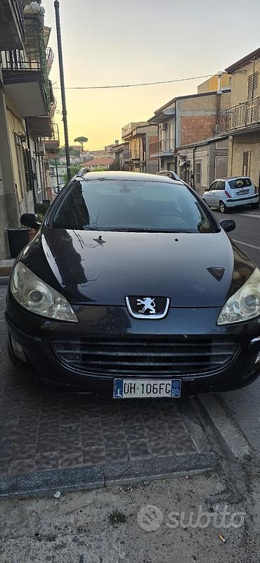 Usata Peugeot 407 109 CV (80 kW) 2007 Nero Station wagon