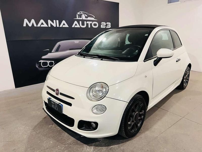 Usata Fiat 500C S 69 CV (50 kW) 2014 Bianco Cabrio