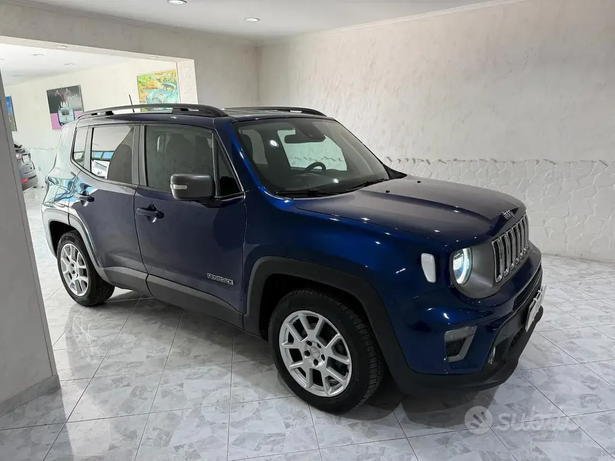 Usata Jeep Renegade Limited 131 CV (96 kW) 2021 Blu/azzurro SUV