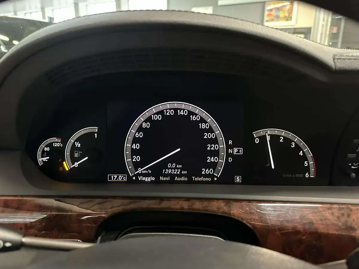Usata Mercedes S320 Avantgarde 235 CV (172 kW) 2007 Nero Berlina