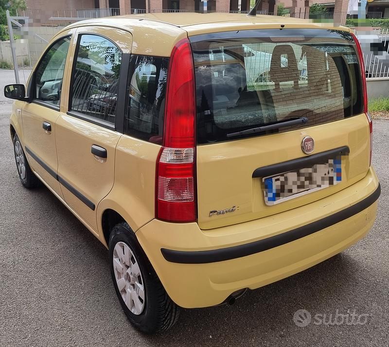 Usata Fiat Panda 60 CV (44 kW) 2009 Giallo Utilitaria