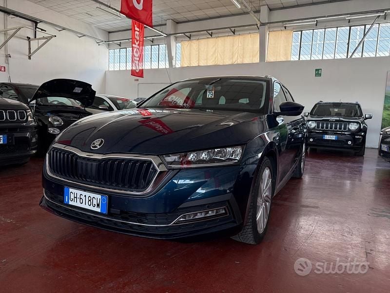 Usata Skoda Octavia Style 150 CV (110 kW) 2021 Blu Station wagon