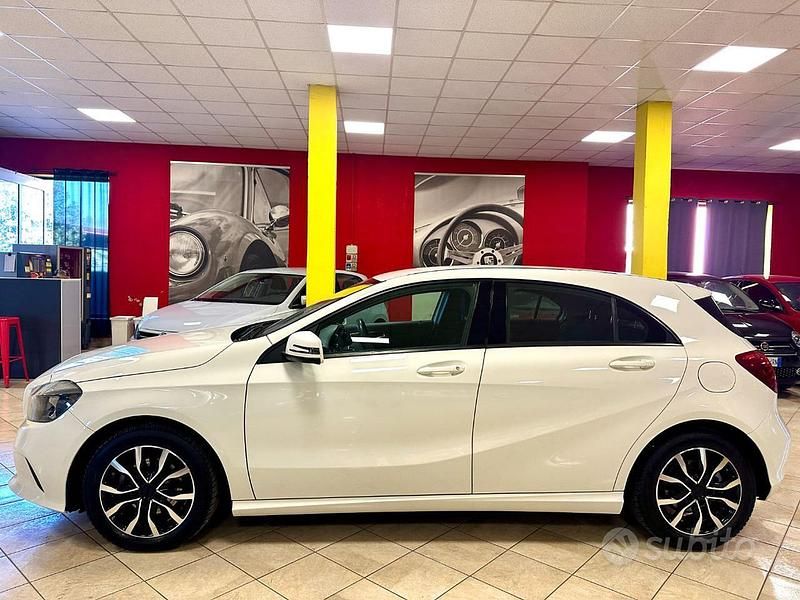 Usata Mercedes A160 Executive 90 CV (66 kW) 2017 Bianco Berlina