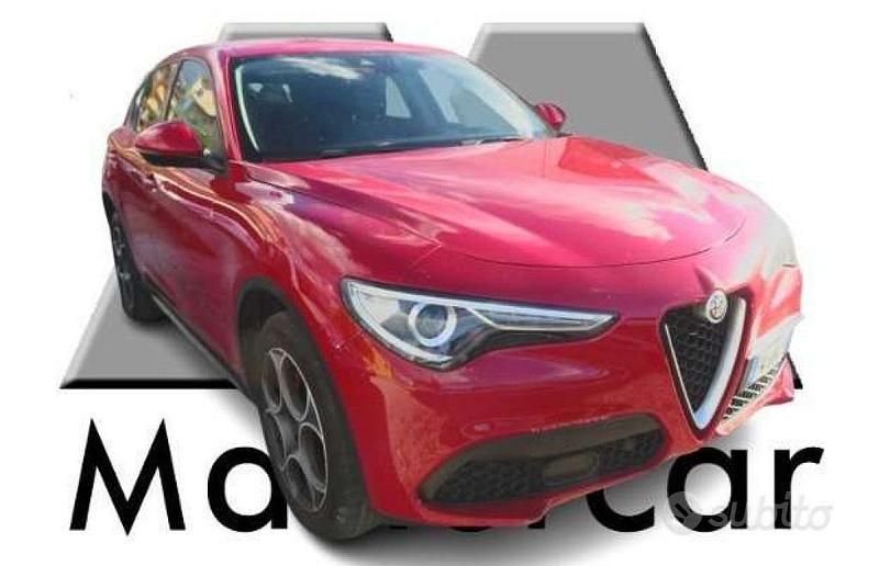 Rosso Usata 2019 Alfa Romeo Stelvio Executive SUV | 21.500 € (Buon prezzo) - Immagine 1/4