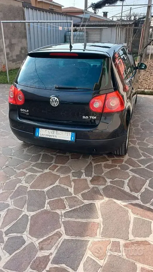 Usata VW Golf VI 140 CV (102 kW) 2008 Nero Utilitaria