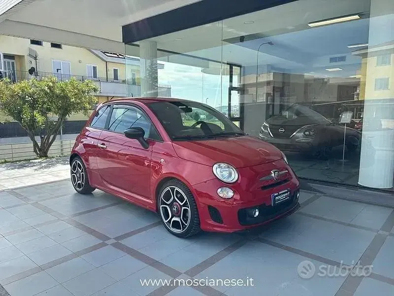 Usata Abarth 595 145 CV (106 kW) 2015 Rosso Berlina