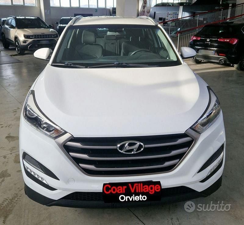 Usata Hyundai Tucson Classic 115 CV (84 kW) 2017 Bianco SUV