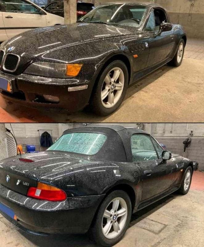 Usata BMW Z3 116 CV (85 kW) 2001 Nero Cabrio