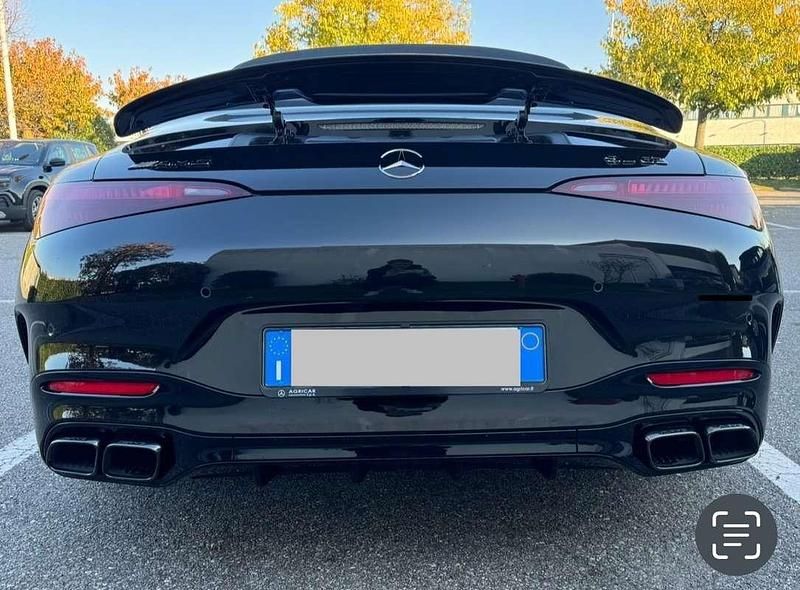 Usata Mercedes SL63 AMG Premium Plus 585 CV (430 kW) 2023 Nero Cabrio