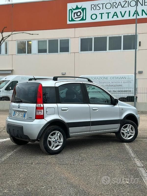 Usata Fiat Panda 4x4 69 CV (50 kW) 2007 Grigio Utilitaria