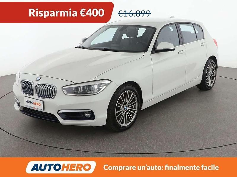 Usata BMW 118 150 CV (110 kW) 2019 Bianco Utilitaria