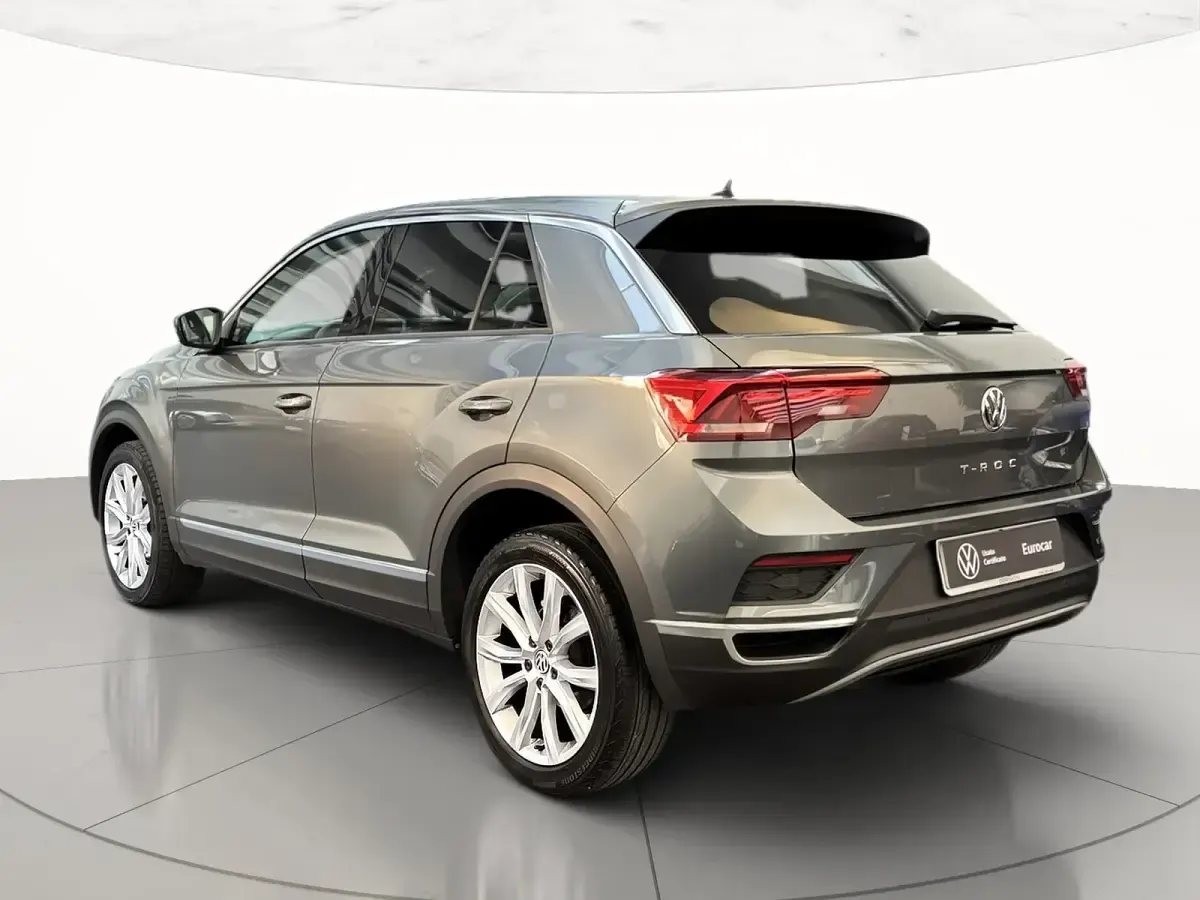 Usata VW T-Roc Advance 150 CV (110 kW) 2018 Indium grey metallizzato SUV