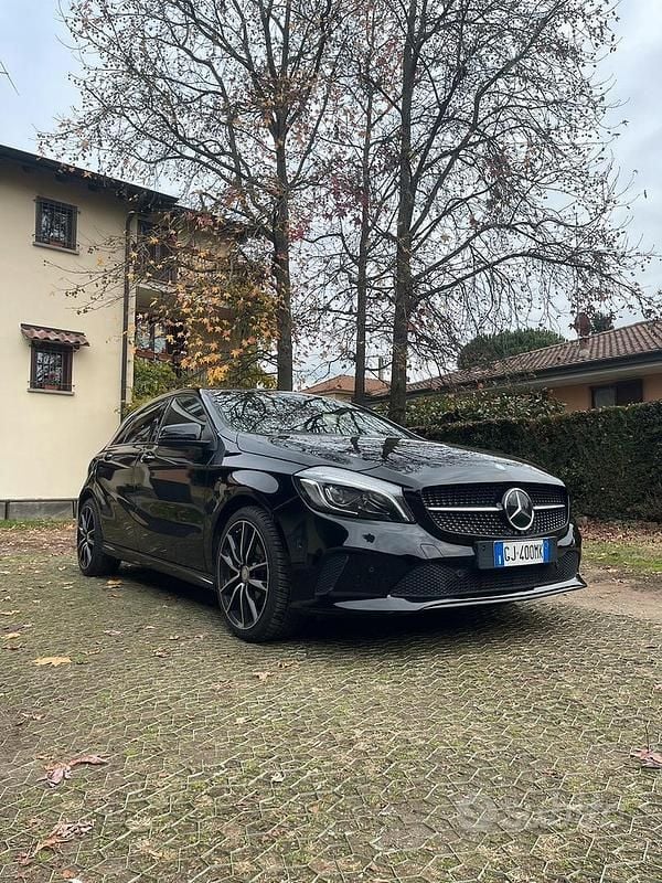 Usata Mercedes A200 Edition 136 CV (100 kW) 2016 Nero Berlina