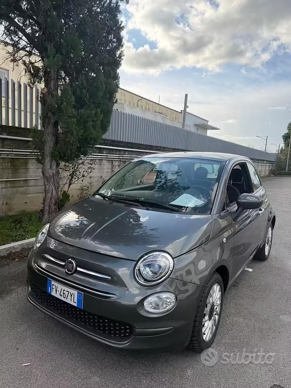Usata Fiat 500 Lounge 69 CV (50 kW) 2019 Grigio Berlina