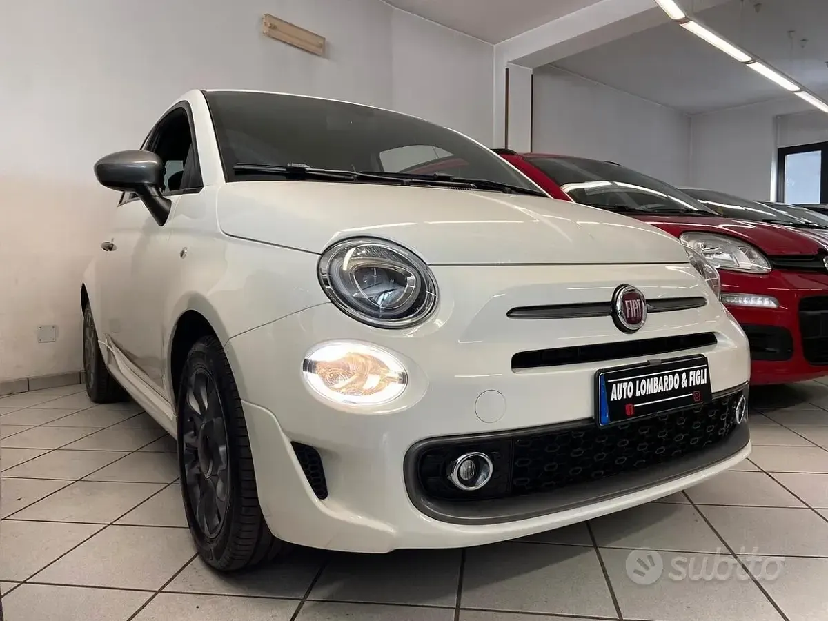 Usata Fiat 500S Sport 69 CV (50 kW) 2017 Bianco Berlina