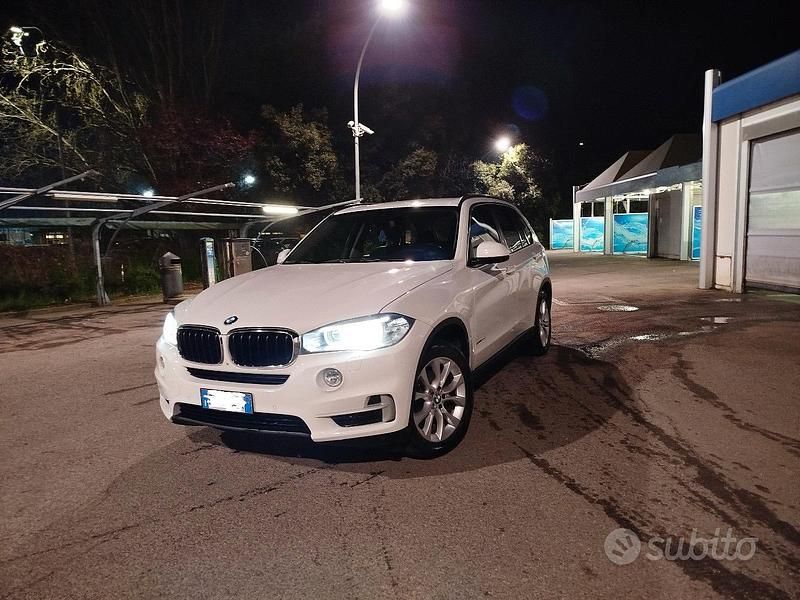 Usata BMW X5 Sport Line 249 CV (183 kW) 2015 Bianco SUV