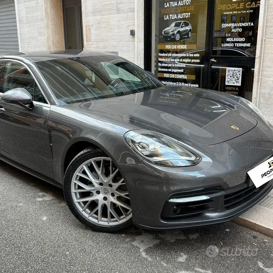 Usata Porsche Panamera 4S Diesel 422 CV (310 kW) 2017 Grigio Utilitaria