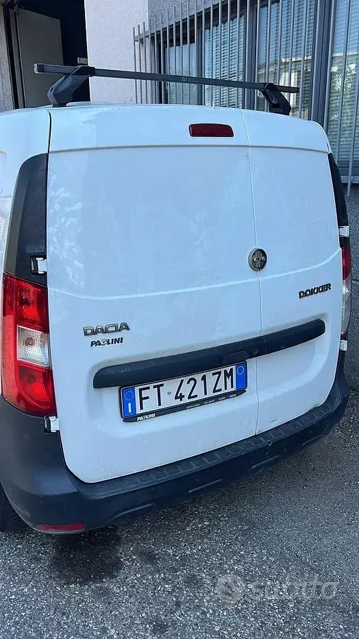 Usata Dacia Dokker 90 CV (66 kW) 2019 Bianco Monovolume