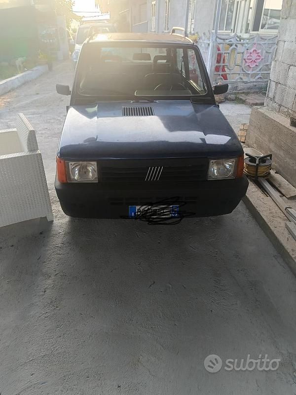 Usata Fiat Panda 39 CV (28 kW) 2000 Blu Utilitaria