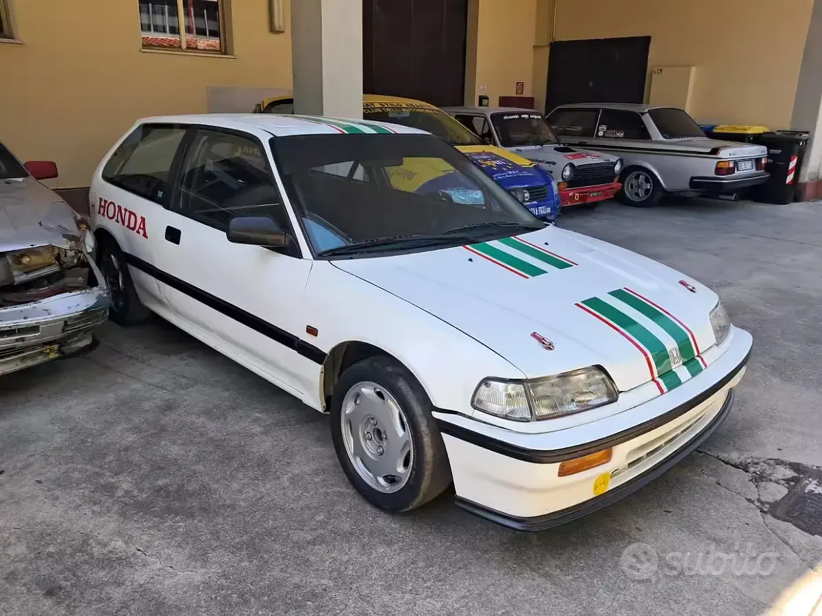 Usata Honda Civic EX 131 CV (96 kW) 1990 Bianco Utilitaria